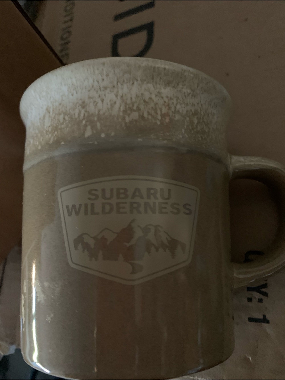 Subaru wilderness ceramic mug